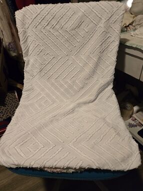 Wendy Bellissimo White Home King Size Pillow Shams. Set Of 2.